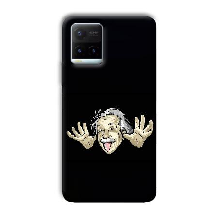 Einstein Customized Printed Back Case for Vivo Y21T