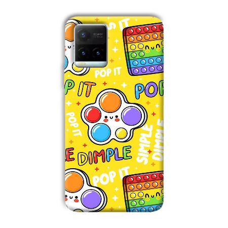 Pop It Customized Printed Back Case for Vivo Y21T