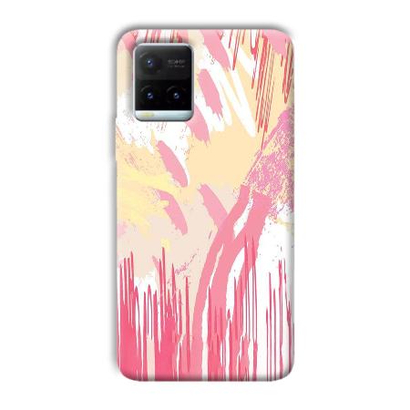 Pink Pattern Designs Customized Printed Back Case for Vivo Y21T
