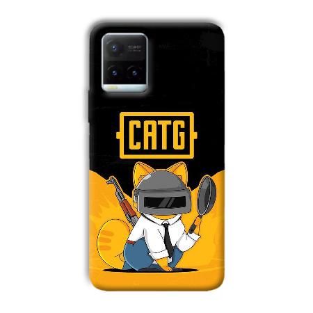 CATG Customized Printed Back Case for Vivo Y21T