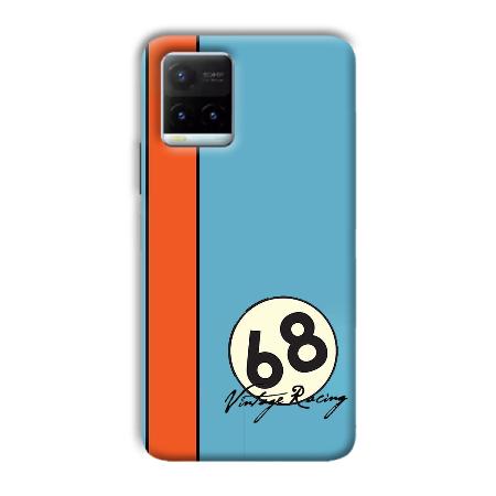 Vintage Racing Customized Printed Back Case for Vivo Y21T