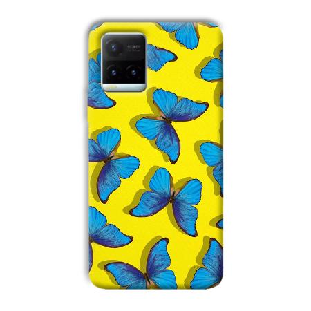 Butterflies Customized Printed Back Case for Vivo Y21T