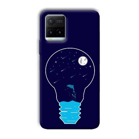 Night Bulb Customized Printed Back Case for Vivo Y21T