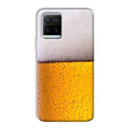 Beer Design Customized Printed Back Case for Vivo Y21T
