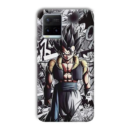 Goku Customized Printed Back Case for Vivo Y21T