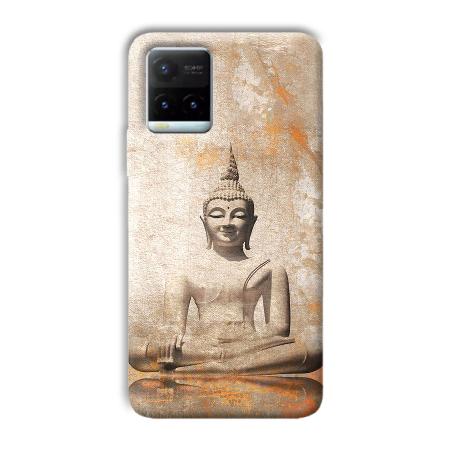Buddha Statute Customized Printed Back Case for Vivo Y21T
