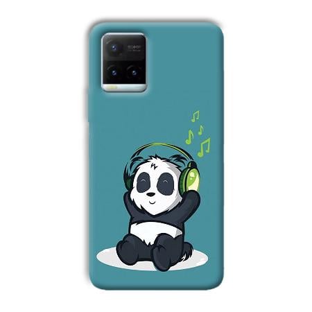 Panda  Customized Printed Back Case for Vivo Y21T