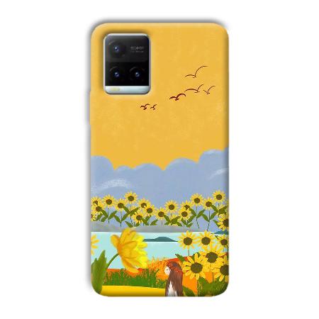 Girl in the Scenery Customized Printed Back Case for Vivo Y21T