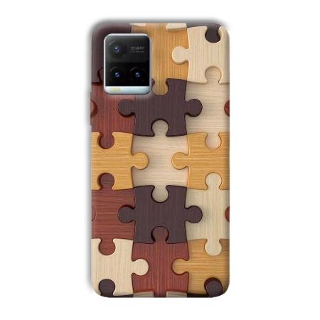 Puzzle Customized Printed Back Case for Vivo Y21T