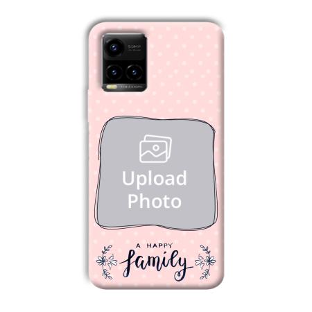Happy Family Customized Printed Back Case for Vivo Y33T