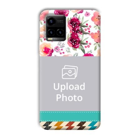 Water Color Painting Customized Printed Back Case for Vivo Y33T