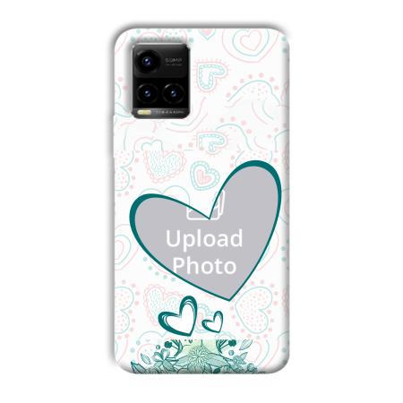 Cute Fishes  Customized Printed Back Case for Vivo Y33T