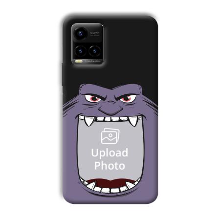 Big Mouth Customized Printed Back Case for Vivo Y33T