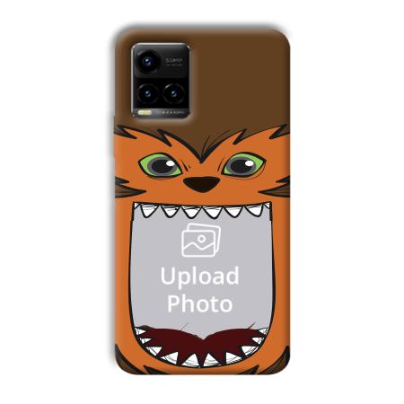 Monkey's Mouth Customized Printed Back Case for Vivo Y33T