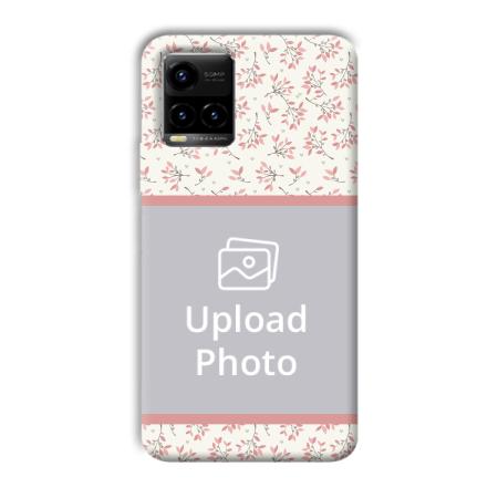 Leafy Design Customized Printed Back Case for Vivo Y33T
