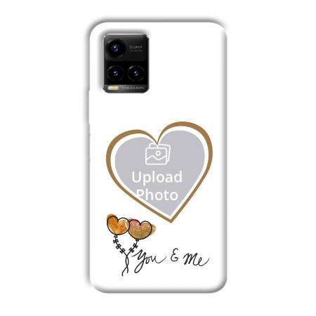 You & Me Customized Printed Back Case for Vivo Y33T