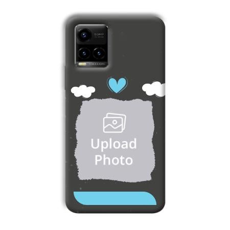 Love & Clouds Customized Printed Back Case for Vivo Y33T
