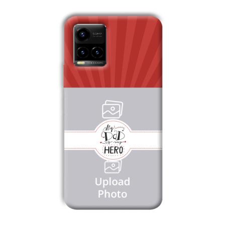 Dad  Customized Printed Back Case for Vivo Y33T