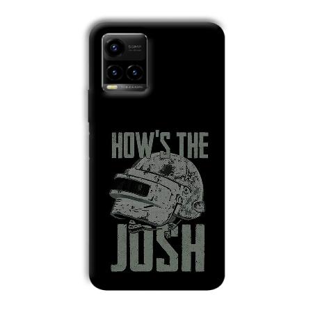 How's The Josh Customized Printed Back Case for Vivo Y33T
