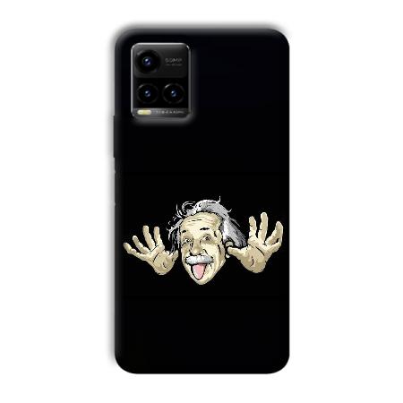 Einstein Customized Printed Back Case for Vivo Y33T