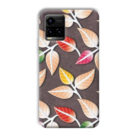 Leaves Customized Printed Back Case for Vivo Y33T