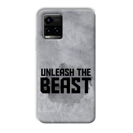 Unleash The Beast Customized Printed Back Case for Vivo Y33T