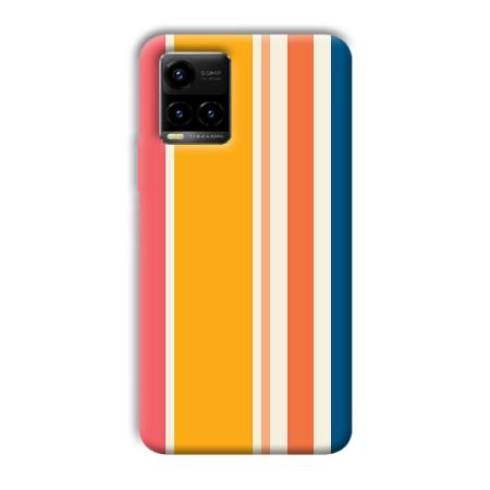 Colorful Pattern Customized Printed Back Case for Vivo Y33T