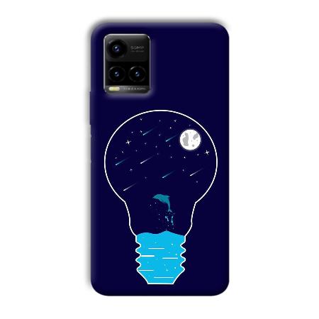 Night Bulb Customized Printed Back Case for Vivo Y33T