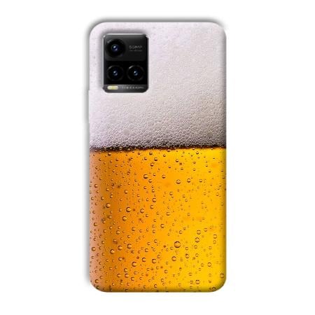 Beer Design Customized Printed Back Case for Vivo Y33T