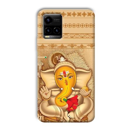 Ganesha Customized Printed Back Case for Vivo Y33T