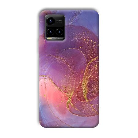 Sparkling Marble Customized Printed Back Case for Vivo Y33T