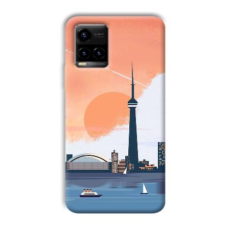 City Design Customized Printed Back Case for Vivo Y33T
