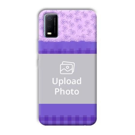 Cute Flowers Customized Printed Back Case for Vivo Y3s