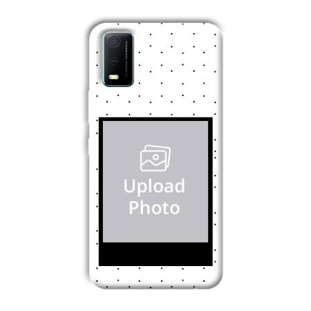 White Background  Customized Printed Back Case for Vivo Y3s