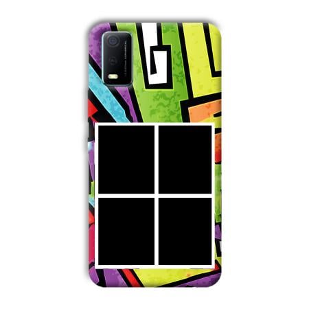 Pop of Colors Customized Printed Back Case for Vivo Y3s