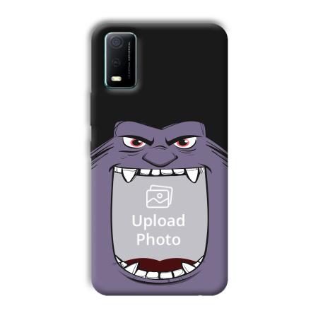 Big Mouth Customized Printed Back Case for Vivo Y3s