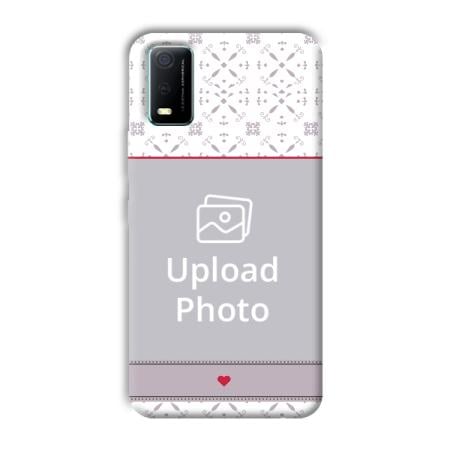 Fabric Print Customized Printed Back Case for Vivo Y3s