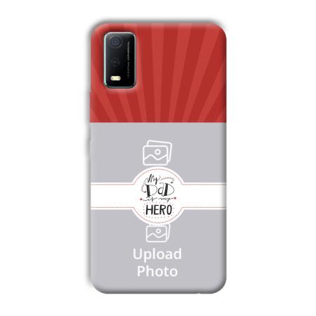 Dad  Customized Printed Back Case for Vivo Y3s