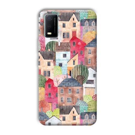 Colorful Homes Customized Printed Back Case for Vivo Y3s