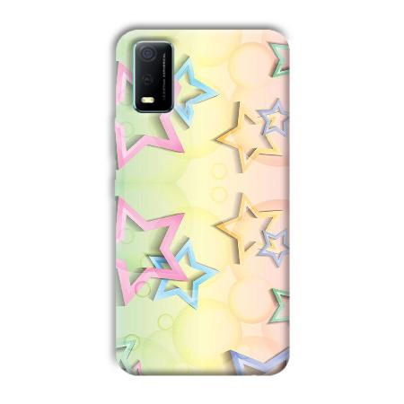 Star Designs Customized Printed Back Case for Vivo Y3s