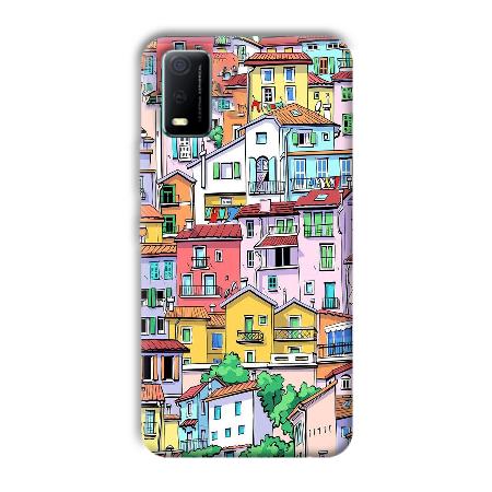 Colorful Alley Customized Printed Back Case for Vivo Y3s