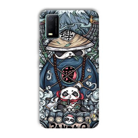Panda Q Customized Printed Back Case for Vivo Y3s