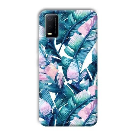 Banana Leaf Customized Printed Back Case for Vivo Y3s
