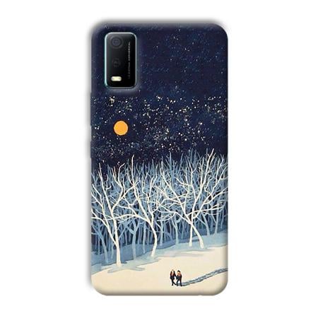 Windy Nights Customized Printed Back Case for Vivo Y3s