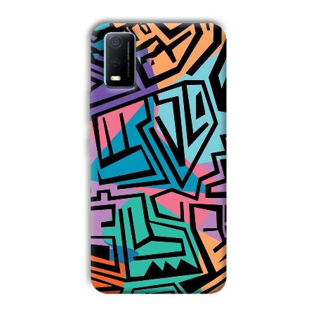 Patterns Customized Printed Back Case for Vivo Y3s