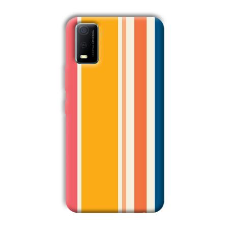 Colorful Pattern Customized Printed Back Case for Vivo Y3s
