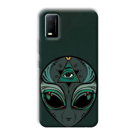 Alien Customized Printed Back Case for Vivo Y3s