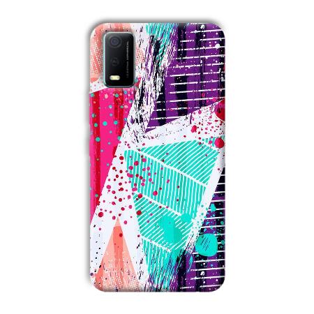 Paint  Customized Printed Back Case for Vivo Y3s