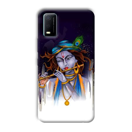 Krishna Customized Printed Back Case for Vivo Y3s