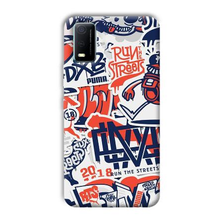 RTS Customized Printed Back Case for Vivo Y3s